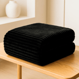 black-ribbed-faux-rabbit-velvet-blanket-twin-or-queen_One_Preevay folded