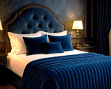 classic-navy-blue-ribbed-faux-rabbit-velvet-bedding-twin-queen_One_Preevay blue room