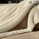 <meta name="description" content="Experience luxury with ONE Preevay's Rabbit Faux Fur Throw. Inspired by Fernando Botero, crafted from Ultra Premium Rabbit Faux Fur. 800 gsm, 50x60 inches in Casual Khaki. Hypoallergenic and elegant."> Warm Faux Fur