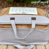 World's First Weighted Faux Rabbit Fur Blanket | Botero Collection | 20lbs Queen | Mocha Brown