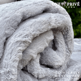 Experience luxurious relaxation with One Preevay's world's first weighted faux rabbit fur blanket, inspired by Fernando Botero. Clinically developed, 20lbs, hypoallergenic, and luxurious for...