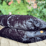 World's First Weighted Double Sided Faux Rabbit Fur Blanket | Botero Collection | Queen (60x80) 20 lbs