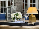 ONYX Shagreen Serving Tray | Exotic Embossed Leather and Nickel Handles | Black

Elevate Your Entertaining Experience

Indulge in the luxury of the ONYX Shagreen Serving Tray and Expertly crafted with exquisite materials and attention to detail This stunning piece feature