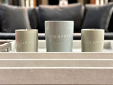 One Preevay Luxury Home Furnishings and Decor, The Perfect Blend of Style and Serenity. Unlock Exclusive Savings! Get 25% off when you bundle ALL Three Sizes of the Thursby Shagreen Hotel Tray Together. A $377.00 value for just $282 | Plus Free Shipping!

Thursby Luxury Shagreen Serving Tray | Exotic Embossed Leather Nickel Hardware;

17" x 10" (Perfect for small gatherings and intimate settings)
20" x 13" (Ideal for larger gatherings and special occasions)
23" x 15" (Show-stopping 