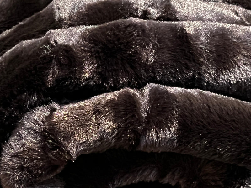 Ribbed Faux Rabbit & Velvet Blanket Collection by One Preevay Luxury Home Furnishings & Decor. Inspired by the regal Robe Royal, each hand-stitched piece features premium cruelty-free faux rabbit fur with elegant velvet underside, available in four luxurious colors: Elegant Black, Warm Beige, Classic Navy, and Dramatic Gray. Sizes: Twin (60" x 90"), Queen (90" x 90"). Hypoallergenic, soothing ribbed design for relaxation and easy care. Cruelty-free luxury, unmatched craftsmanship
