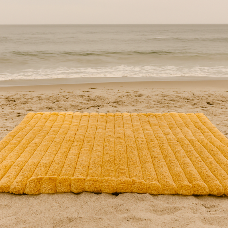 onepreevay_beige-ribbed-faux-rabbit-velvet-blanket-twin-or-queen beach