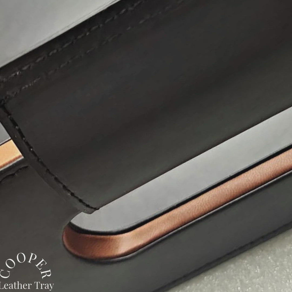 Cooper_Black_Hand-Stitched_Premium_Leather_Serving_Tray_-_20_x_14_x_3.15_close up leather