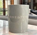 Discover the Persian Lime Perfumed Estate Candle from One Preevay. Handcrafted with essential oils and organic soy wax, this 21.2 oz candle features a triple wick and a pale gray porcelain vessel. Enjoy the aromatic fusion pear, lime.