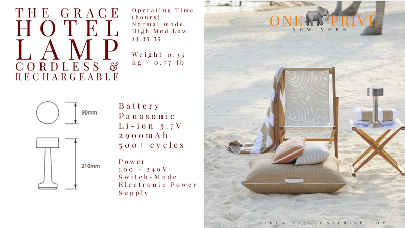 Grace_Professional_Hospitality_Tabletop_Lamp_Handcrafted_LED_Nickel_Finish_Dimentions