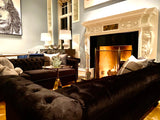 Gatsby Life Tufted Velvet Sofa | Set upon Petite Beechwood legs