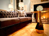 Gatsby Life Tufted Velvet Sofa | Set upon Petite Beechwood legs