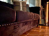 Gatsby Life Tufted Velvet Sofa | Set upon Petite Beechwood legs